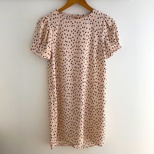 River Island spotted cream and black dress, Petite 6